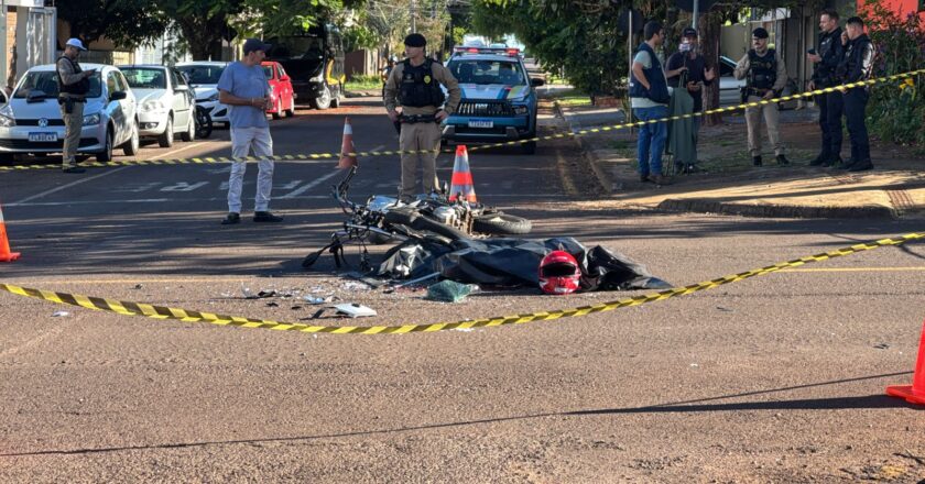 Mais uma perda trágica em Cascavel: motociclista morre em acidente na sexta-feira
