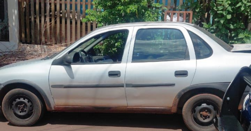 Guarda Municipal de Toledo recupera carro roubado com pertences no interior