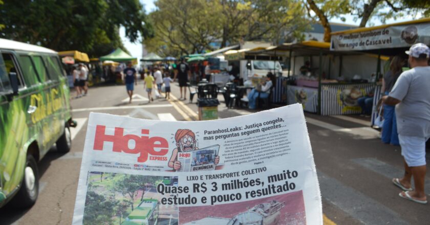 Hoje é dia de jornal impresso, com certeza!