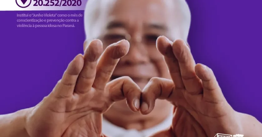 Junho Violeta: Mês de Luta Contra a Violência à Pessoa Idosa no Paraná